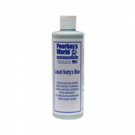 Poorboys Liquid Nattys Wax Blue 473ml