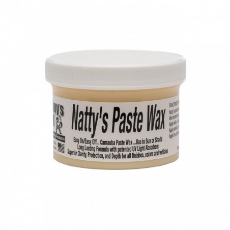 Poorboys Nattys Paste Wax White 8oz