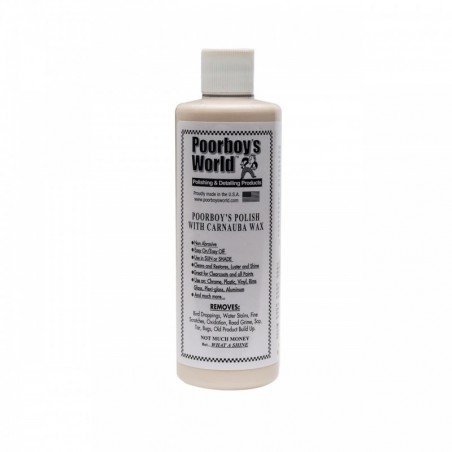 Poorboys Polish with Carnauba White 473ml