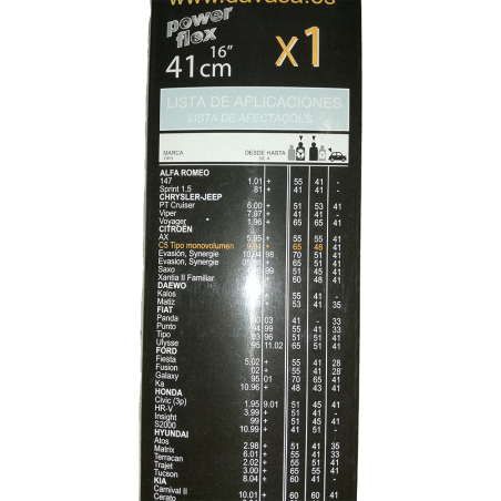 Tec Auto Escova Flex 410mm