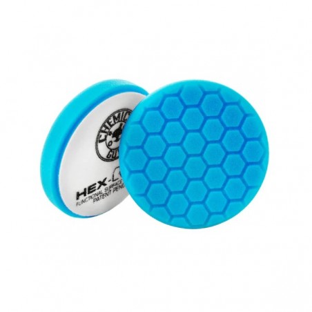 Chemical Guys Hex-Logic Esponja Acabamento Azul 5.5''