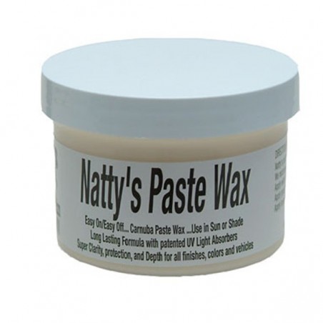 Poorboys Nattys Paste Wax White 8oz