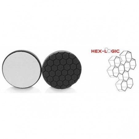 Chemical Guys Hex-Logic Quantum Esponja Acabamento Preta 4''