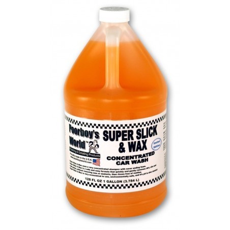 Poorboys Super Slick & Wax Shampoo 3780ml